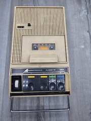 Audiotronics Cassette Recorder 146a Portable Vintage Electronics Retro