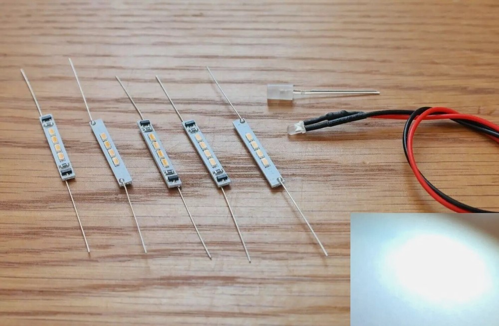 TEAC A-3440 replacement LED VU meter lamps lights bulbs upgrade kit WHITE