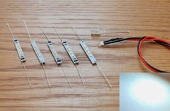 TEAC A-3440 replacement LED VU meter lamps lights bulbs upgrade kit WHITE