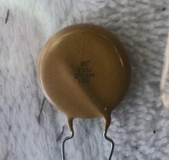 .020 uF 1kV Ceramic Disk Capacitor Bc Humbucker PU Guitar Tone Taiwan NOS Vtg