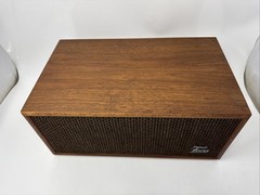Vintage FRAZIER Bookshelf Speakers RARE 8 Ohms 15 Watts Super Midget READ WORKS!