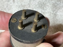 1 MAR-CO WD-11 tube Socket adapter 4 Pin To 4 Pin UX BASE tube in place of WD11