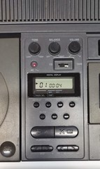 EIKI Portable Stereo CD Compact Disc Player Audio Cassette Tape Recorder 7070