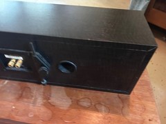 INFINITY IL-25c Center Speaker Nice Condition/Working Correctly Dark Cabinet