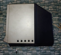 Vintage Hitachi 9″ CT0911 Solid State Color CRT TV Retro Vintage Good