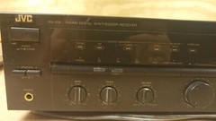 Vintage 1990s JVC 2 Channel AM/FM Stereo Receiver RX-206 Tested Working
