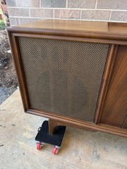 🍊Vintage 1964 MCM RCA Victor Stereo Record Player Console | Model 4FT44W WORKS!