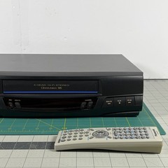 Panasonic PV-9450 4-Head Hi-Fi Stereo Omnivision VHS VCR Tested w/ Remote