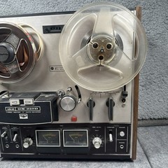 AKAI GX-210D Reel to Reel Tape Deck Recorder Player Glass Head TESTED WORKING