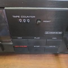 YAMAHA KX-130 Natural Sound Stereo Cassette Deck Dolby B/C Vintage 1980s Japan