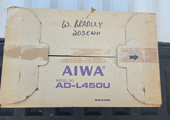 Aiwa AD-L450U Stereo Cassette Deck with Dolby System In Original Box Tested