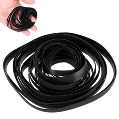 50 Pcs Cassette Rubber Belts for Tape Recorder Repair – 40-135mm Mix Size, 4mm W