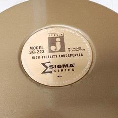 Grab 1 One Single Jensen SG-223 Sigma Woofer Full Range Coax Driver 12″ 8 ohm Ω