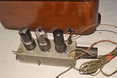 1930s Antique Firestone Air Chief Wood Case Tube Amp Record Player PARTS/REPAIR