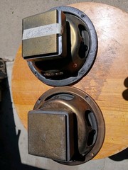 Pair Of Genesis/ Epi Epicure Original 6″ Woofer Speaker Drivers Needs Refinished