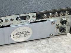 Vintage Bogen C-60B Solid State Power Amp | Unit Powers-On | Unit Sold AS-IS