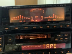 ADDZEST AZA-777 Rare Car Audio Center Control & Graphic Equalizer