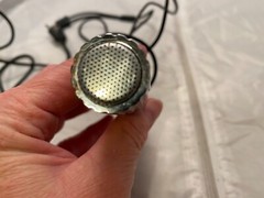 Realistic Dynamic 200 OHM Microphones Pair of Two Plug In Small Microphones VTG