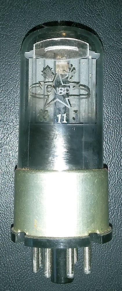 6SN7GT metal base NOS tubes 4 pcs 6N8P 6H8C Mil-spec balanced rich tone