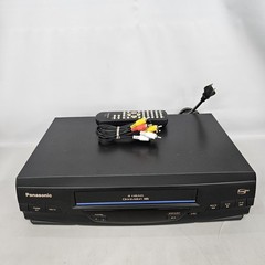 Panasonic Omnivision Blue Line VHS/ VCR Plus Player PV-V4020 w/ Remote Tested