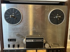 VINTAGE TEAC A-3300SX STEREO REEL TO REEL PLAYER TAPE DECK WORKS **check Photos