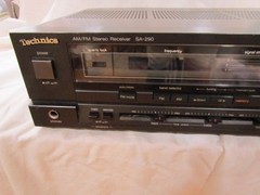 Technics SA-290 Quartz Synthesizer AM/FM Stereo Receiver Working – Bench Tested