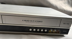 Philips DVP3340V DVD VCR Combo 4-Head Hi-Fi Player Tested No Remote VHS