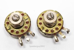2X Allen Bradley Type J Locking Potentiometer / JLU-1041 / 100K Linear — KTB2