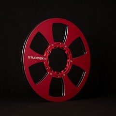 New One 10.5″ Red Aluminium Empty Tape Reels For R2R Tape Recorders
