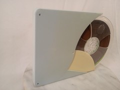 Vintage Schneider Plastic 7″ Reel to Reel Tape Storage Case With UNKNOWN REEL !!
