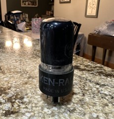 6K6gt Ken-Rad Tube Black Glass Tested Good On B&K 625