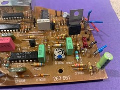Dual 741Q Stereo Turntable Parting Out – Main Board UNTESTED