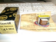 VINTAGE NOS STANCOR UNIVERSAL AUDIO OUTPUT TRANSFORMER A-3822