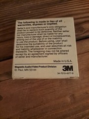 3M 620 7/32 in x 66 ft.Splicing Tape – New Old Stock-Sealed