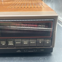 Zenith Vintage VCR VHS Player VRE205 Working No Remote Brown Wood Grain Tested/W