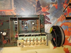 PIONEER SX-1050 STEREO RECEIVER FULL TUNER BOARD W/DRUM AND COVER PART# AWE-067