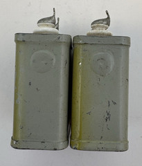 Pair Western Electric GA-52886 Sprague Vitamin Q Capacitors .5uF 750VDC Tested