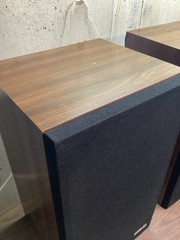 Vintage 1976 Pioneer HPM-60 Speakers. 1st Gen. New Foam. Super Tweeters Working!