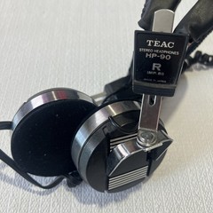 TEAC HP-90 Imp8 Dynamic Stereo Headphones Vintage Working/tested