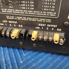 McIntosh MC2500 Silver Power Amplifier Tased Japan 100V + NTI-200 Converter Set