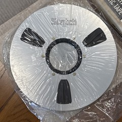 SCOTCH 3M 10.5″ x 1/2″ Metal Reel to Reel 3 Window Silver 6 Screw NOS Magnetic
