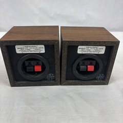 Realistic Minimus 0.3 Cat. 40-1250 Shelf Speakers 7 Watts Set of 2 VTG Untested