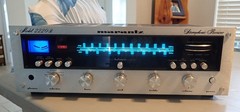 Vintage Marantz Model 2220B Stereo Receiver with Owner’s Manual in Exc Condition