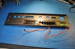 NAD Model: 7155 Receiver Replacement Parts Front Face Panel Plate W/Extra