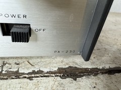 Vintage Philmore Solid State Public Address Amplifier PA-230 Tested Works!