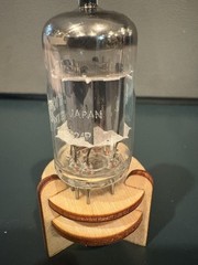 IEC Japan 7025 12AX7A Grey Plate Halo Get Vacuum Tube TV7&Maxi Test NOS 🅾️