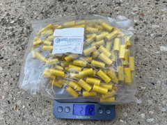 Bag of 200 new 2 uf 250v Capacitors Yellow Film for Crossovers Guaranteed Taiwan
