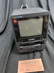 Sony EV-DT1 Video8 Portable CRT Monitor VCR Untested From Japan