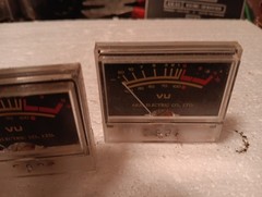 AKAI GX-210D Reel To Reel Meters