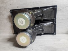 Pair OEM Realistic Mach One Midrange Driver + Horn (2) SH-14 Both at 7.9 ohms
